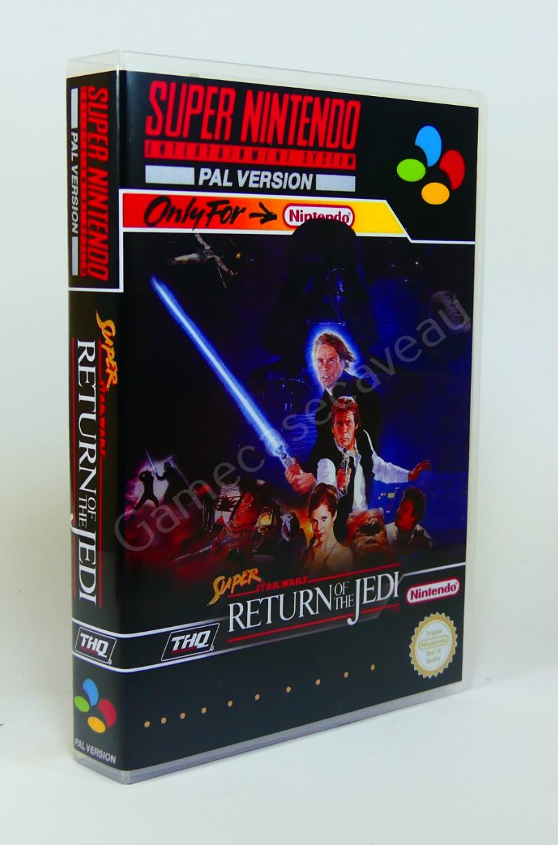 Super Star Wars Return of the Jedi - SNES Replacement Case
