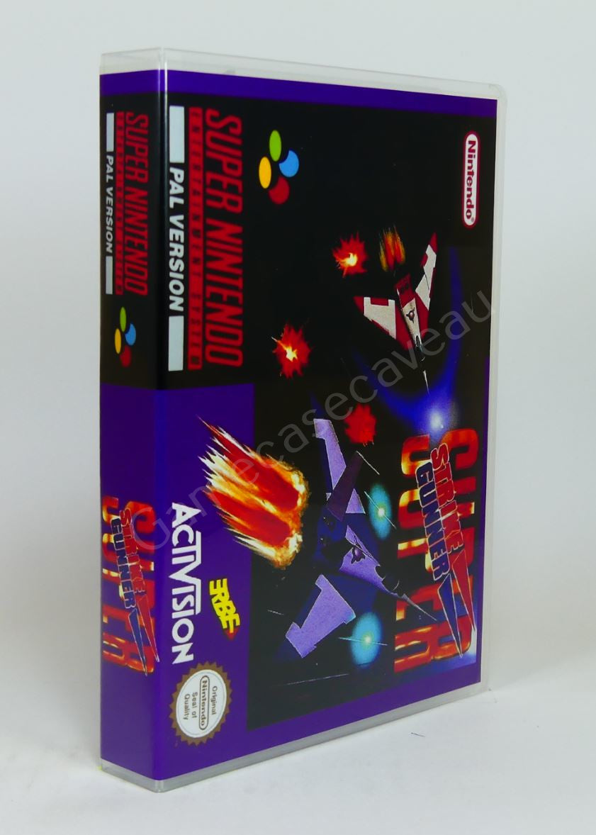 Super Strike Gunner - SNES Replacement Case