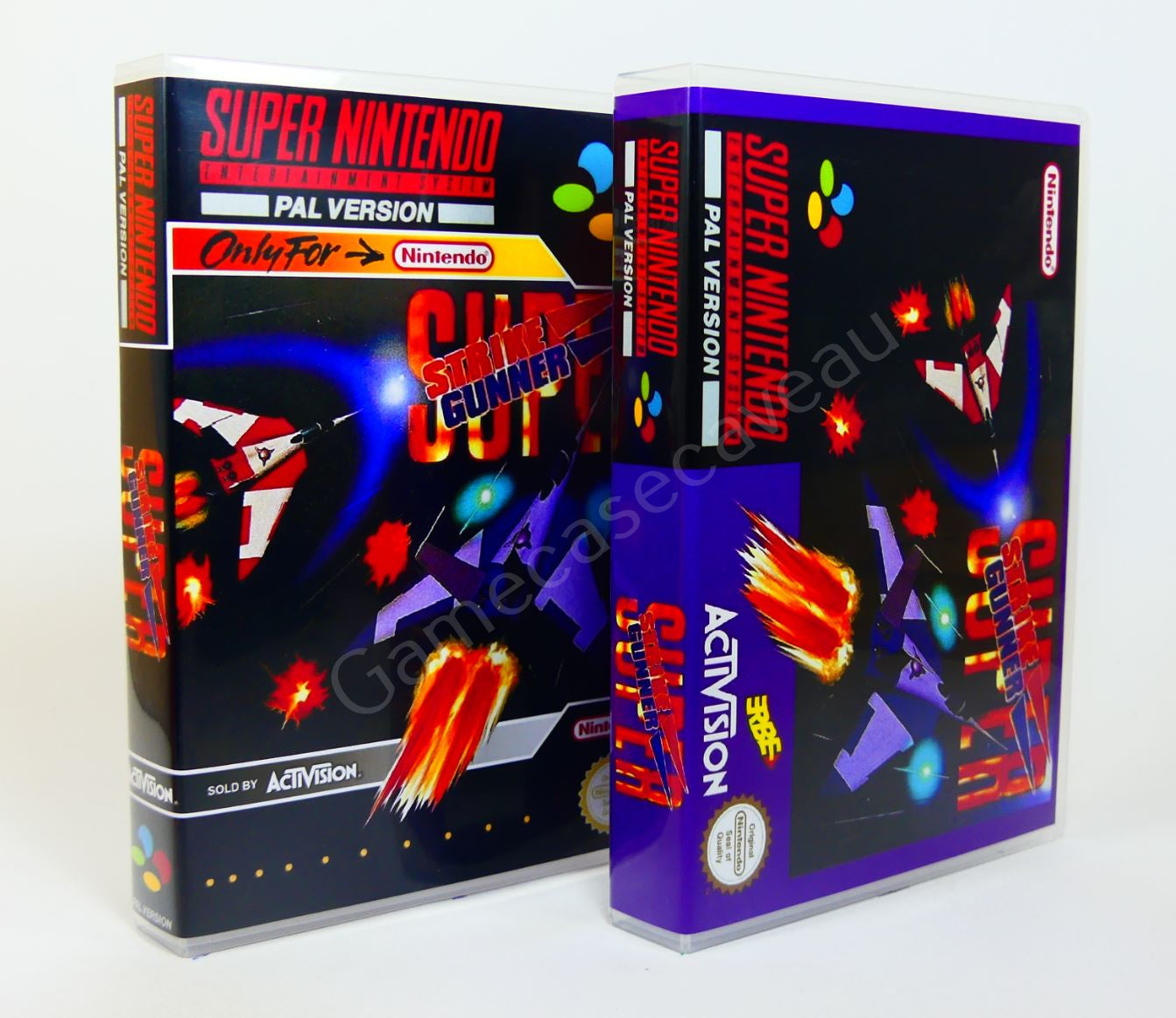 Super Strike Gunner - SNES Replacement Case