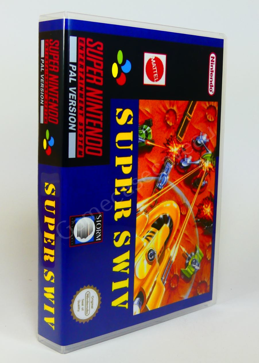 Super Swiv - SNES Replacement Case