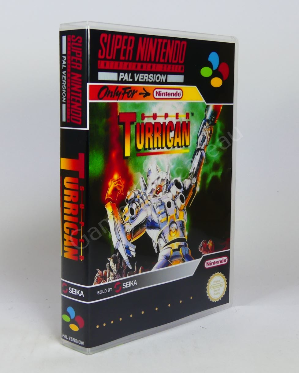 Super Turrican - SNES Replacement Case