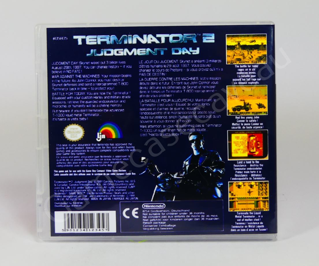 T2 Terminator 2 - GB Replacement Case