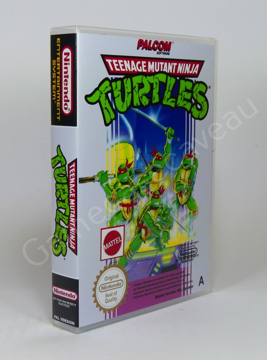 TMNT Teenage Mutant Ninja Turtles - NES Replacement Case