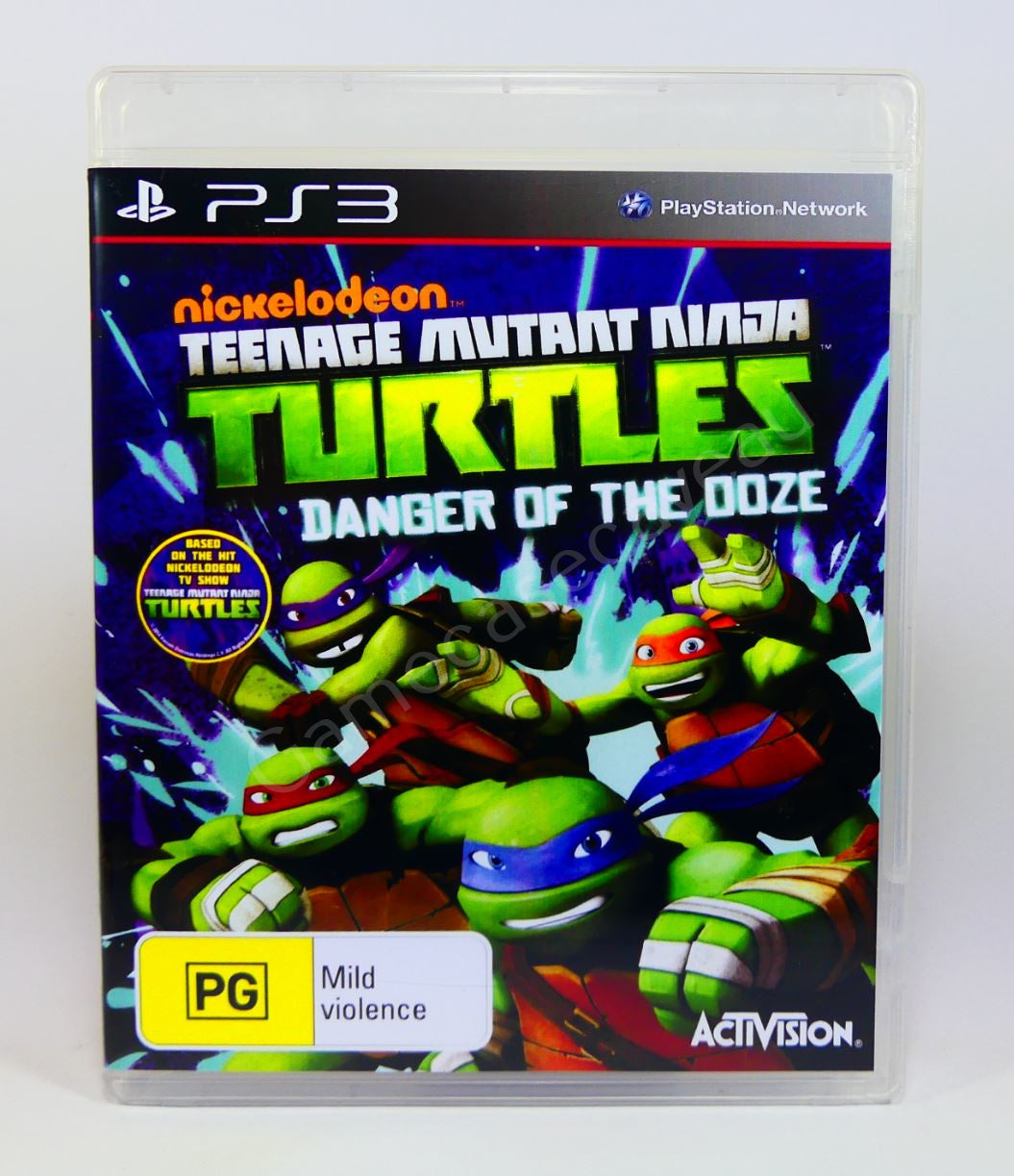 TMNT Danger of the Ooze - PS3 Replacement Case