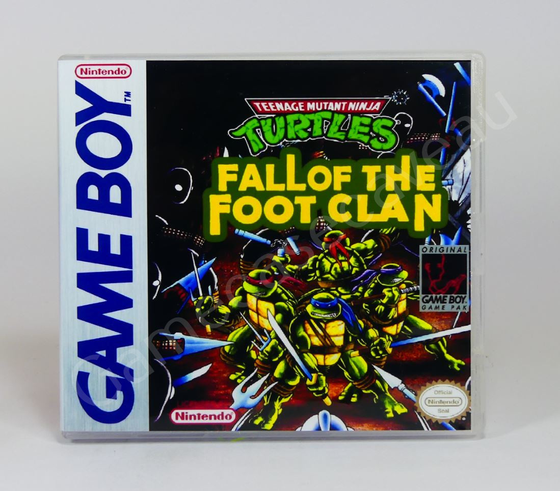 TMNT Fall of the Foot Clan - GB Replacement Case