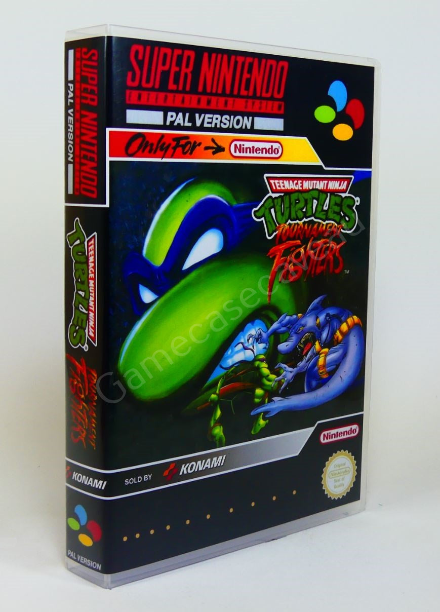 TMNT Tournament Fighters - SNES Replacement Case