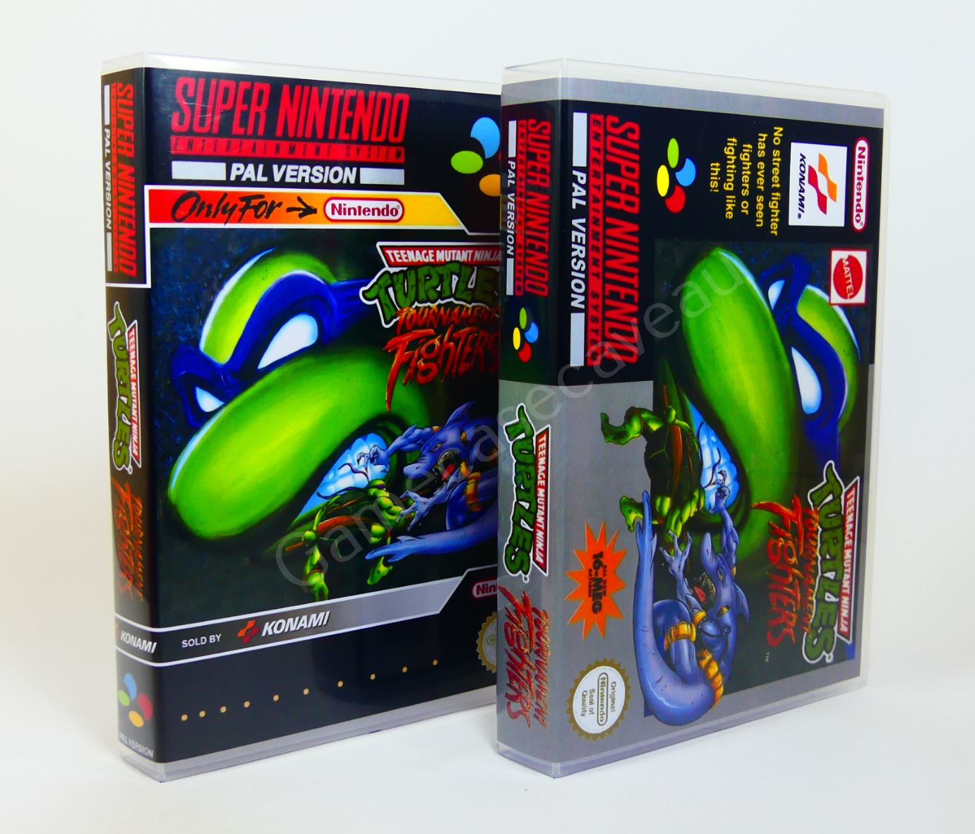 TMNT Tournament Fighters - SNES Replacement Case