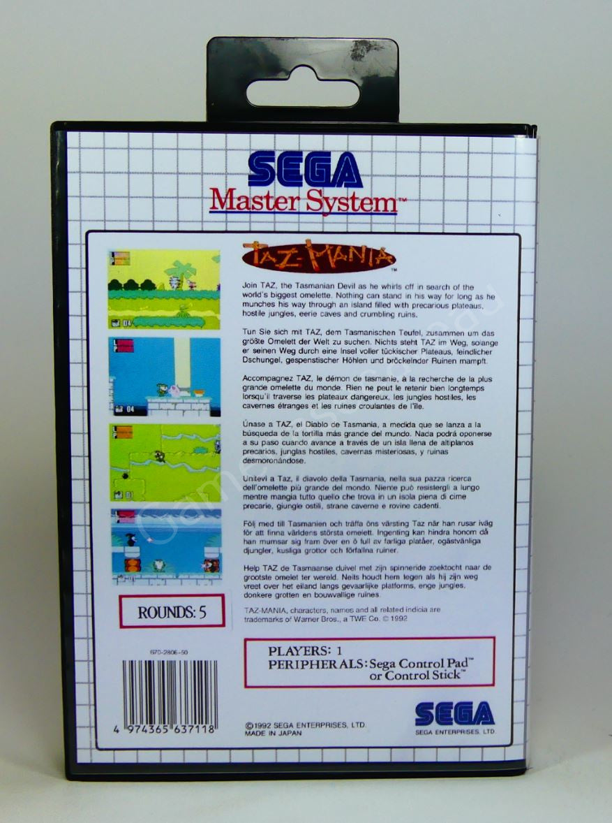 Taz-Mania - SMS Replacement Case