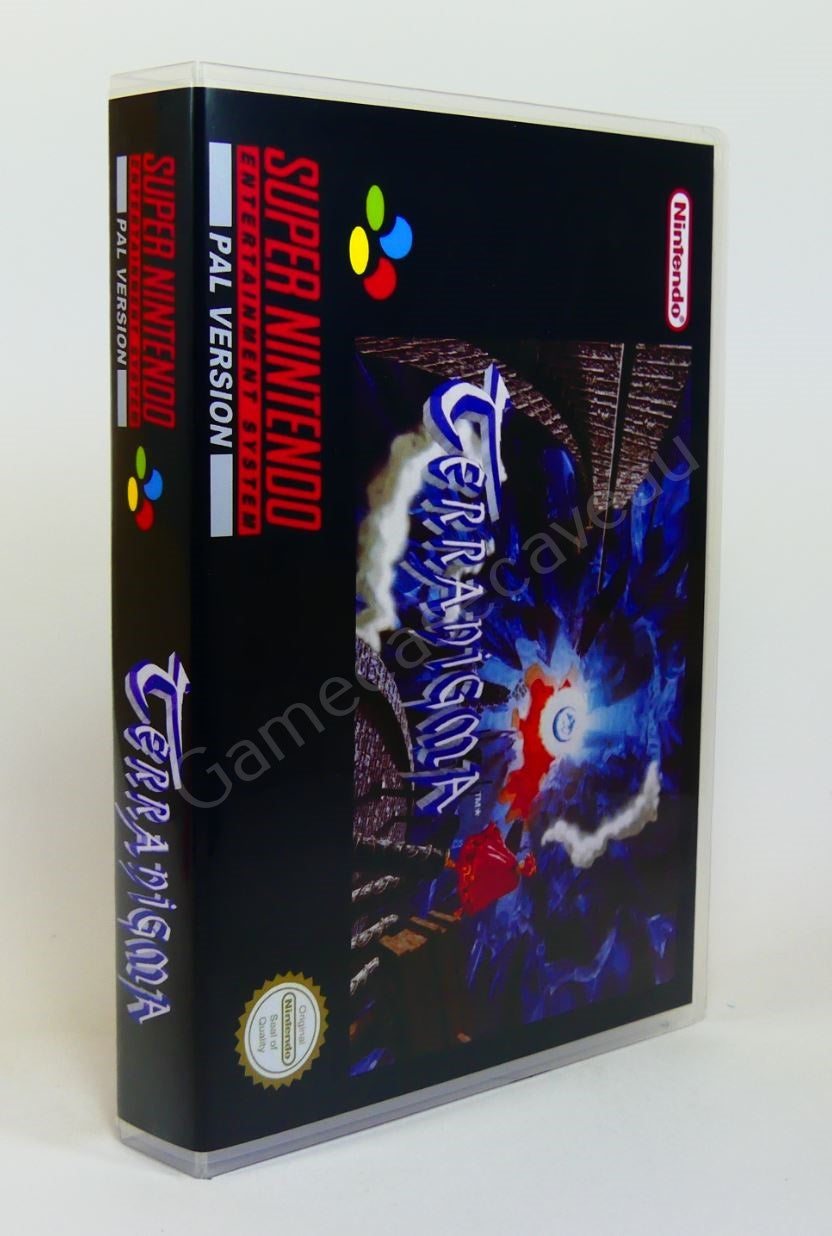 Terranigma - SNES Replacement Case