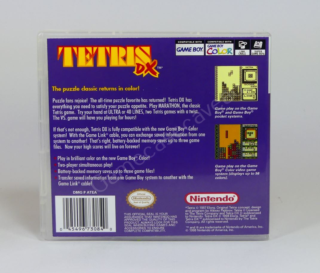 Tetris DX - GBC Replacement Case