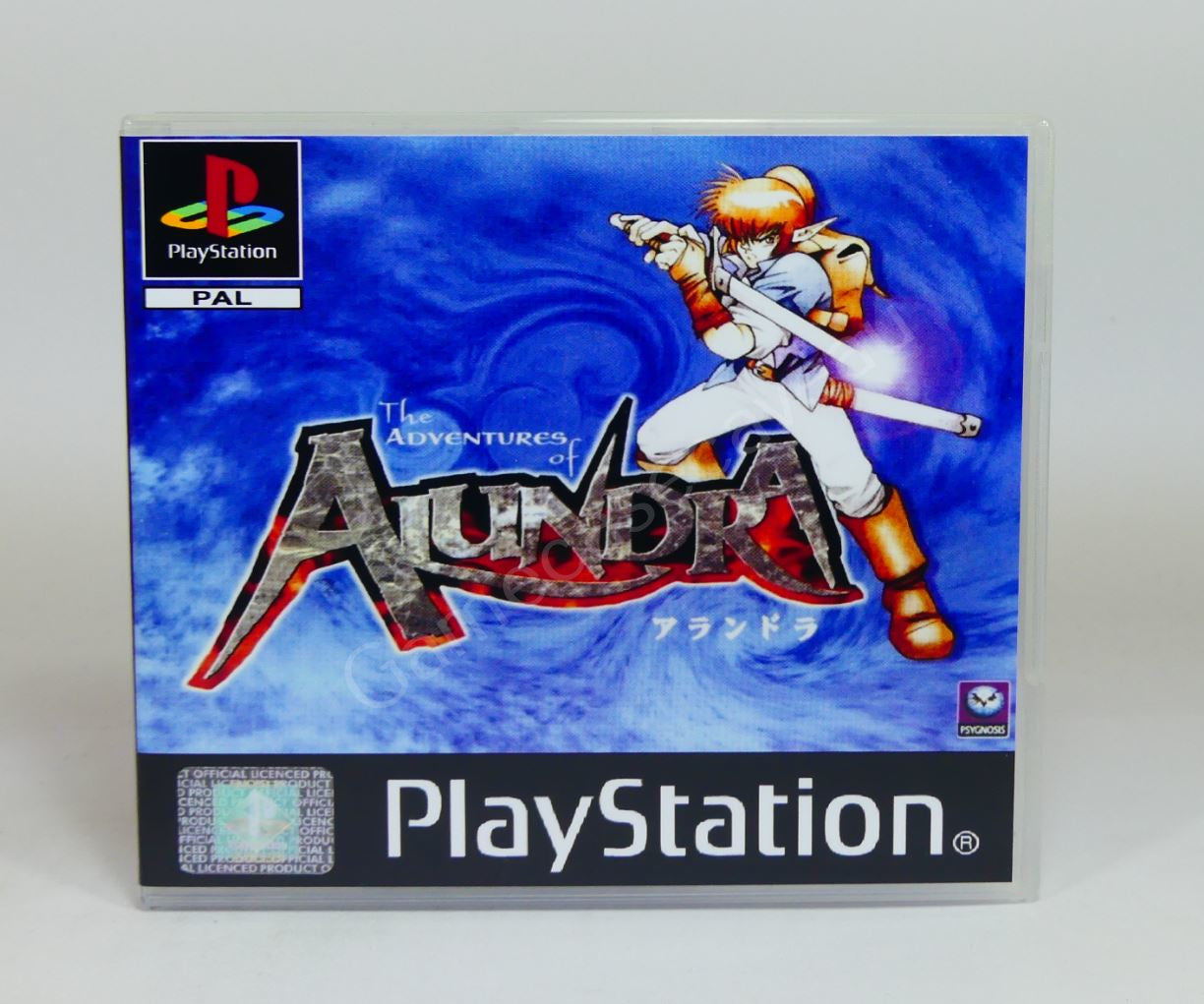 The Adventures of Alundra - PS1 Replacement Case