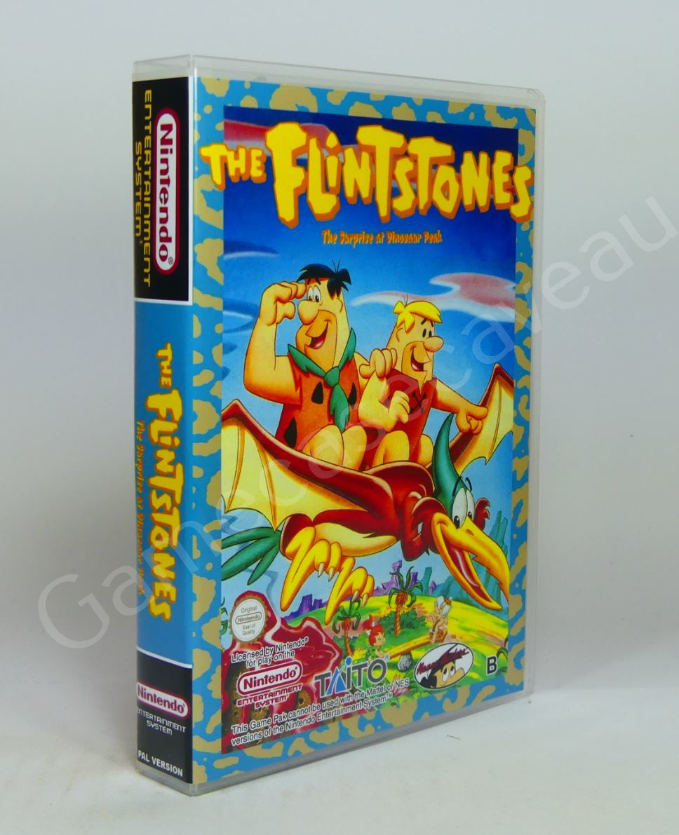 The Flintstone the Surprise at Dinosaur Peak - NES Replacement Case