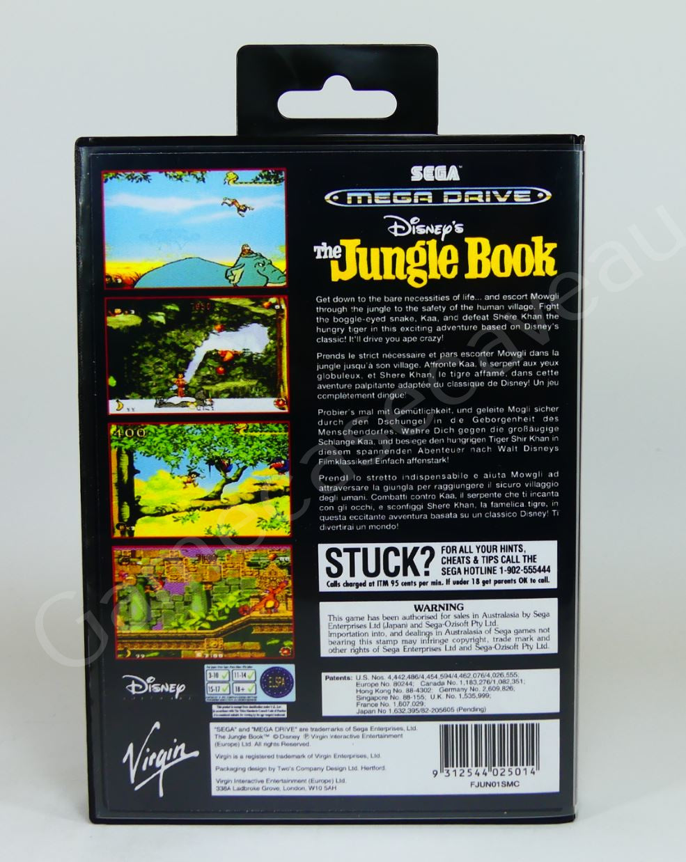 The Jungle Book - SMD Replacement Case