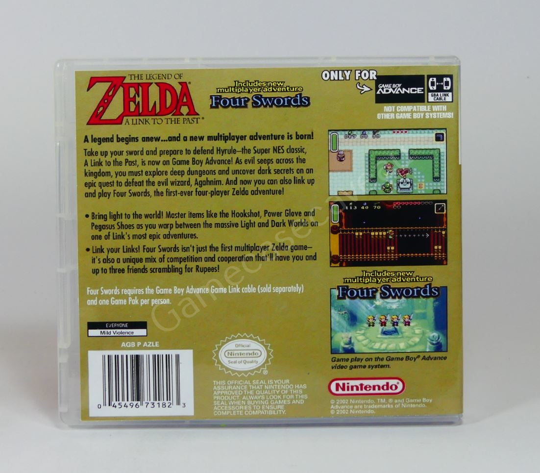 The Legend of Zelda A Link to the Past - GBA Replacement Case
