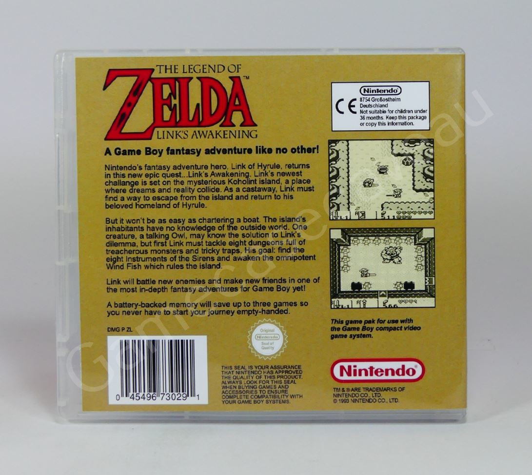 The Legend of Zelda Link's Awakening - GB Replacement Case
