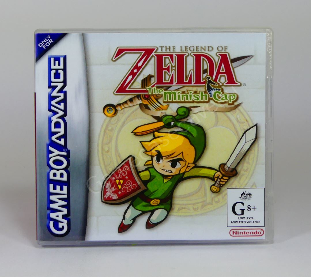 The Legend of Zelda Minish Cap - GBA Replacement Case