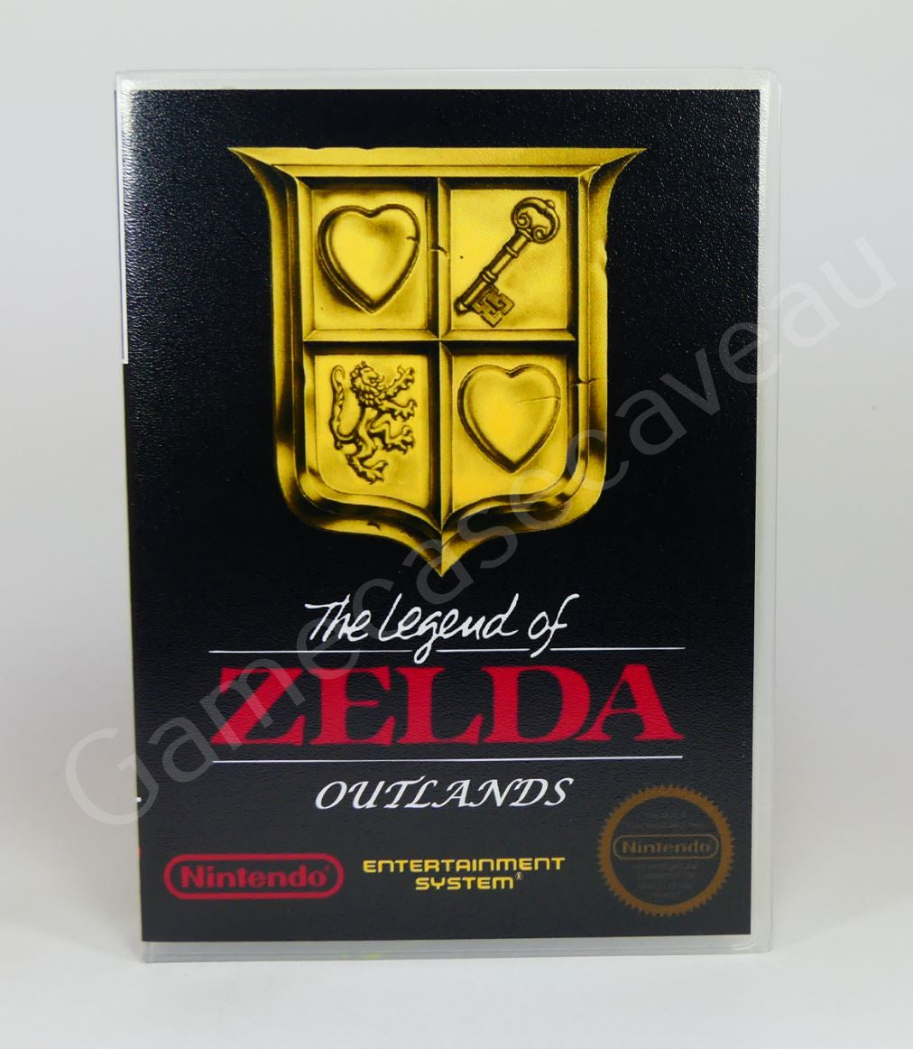 The Legend of Zelda Outlands - NES Replacement Case