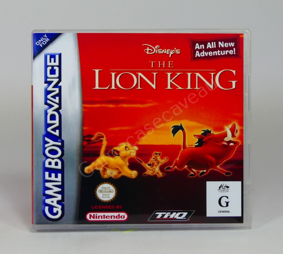 The Lion King - GBA Replacement Case