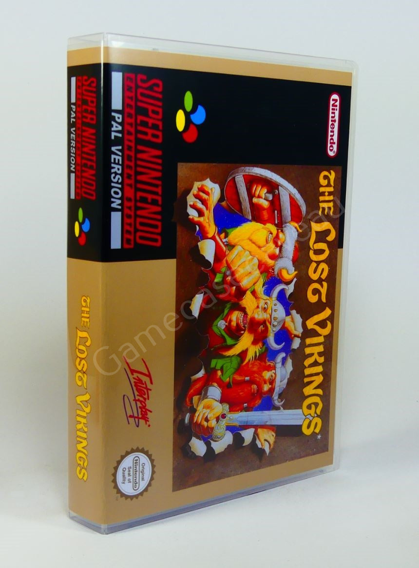 The Lost Vikings - SNES Replacement Case