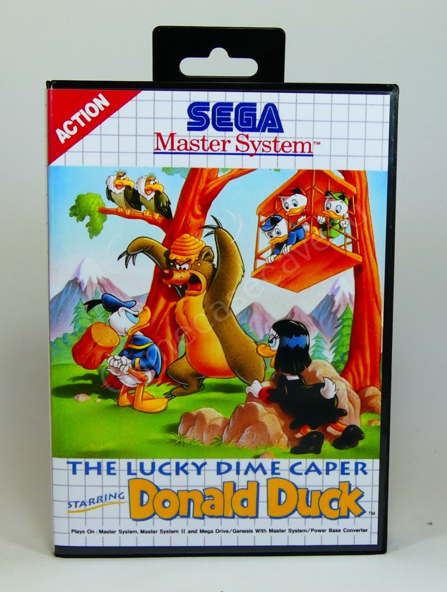 The Lucky Dime Caper Starring Donald Duck - SMS Replacement Case