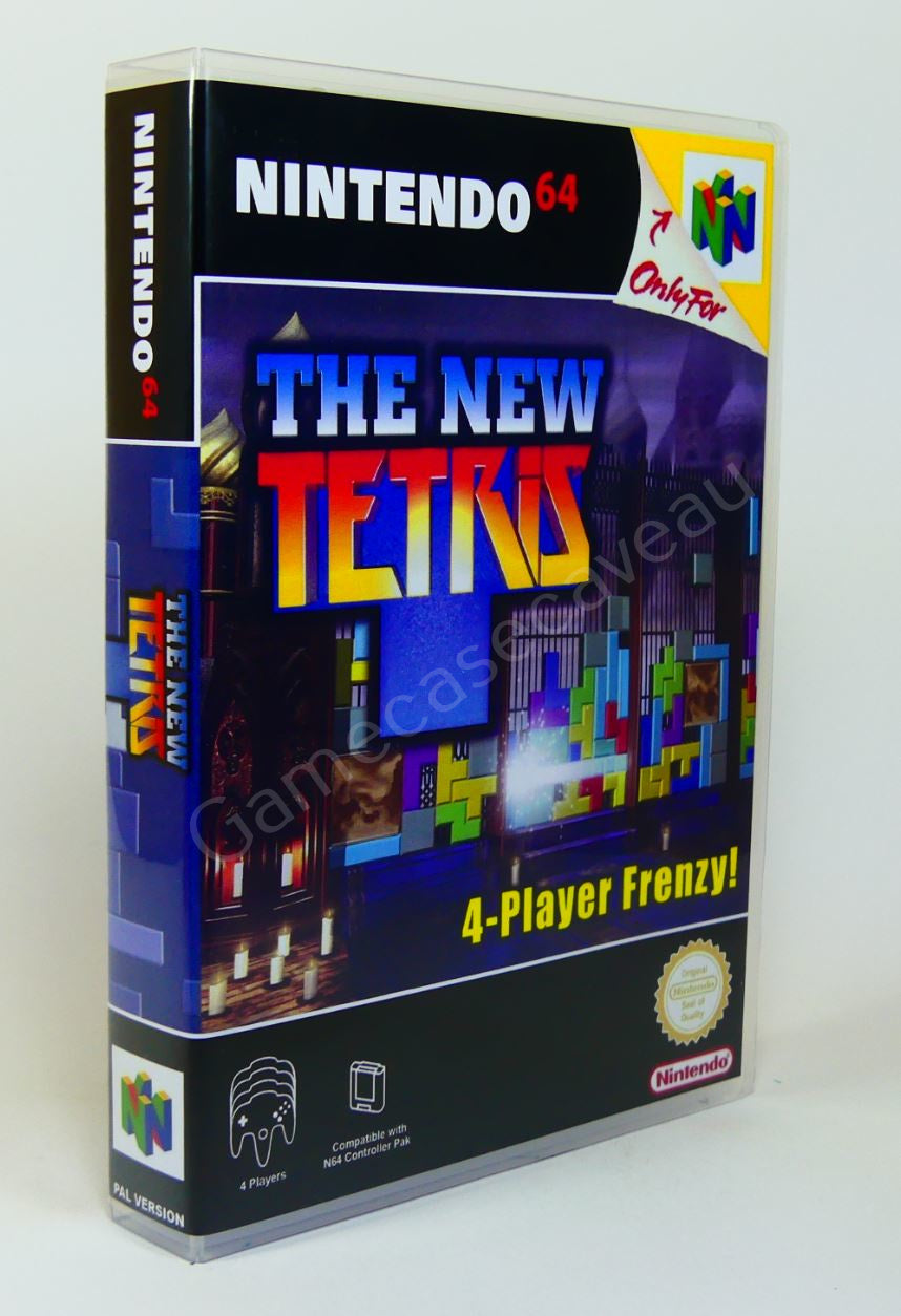 The New Tetris - N64 Replacement Case