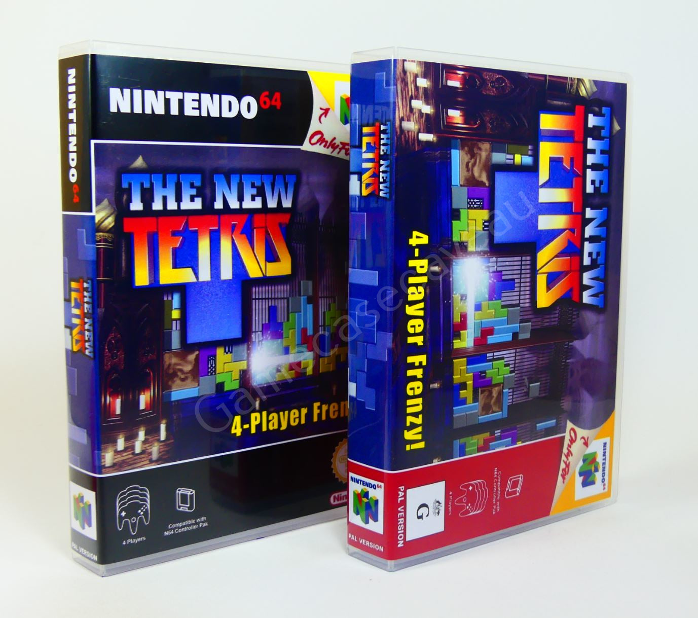The New Tetris - N64 Replacement Case