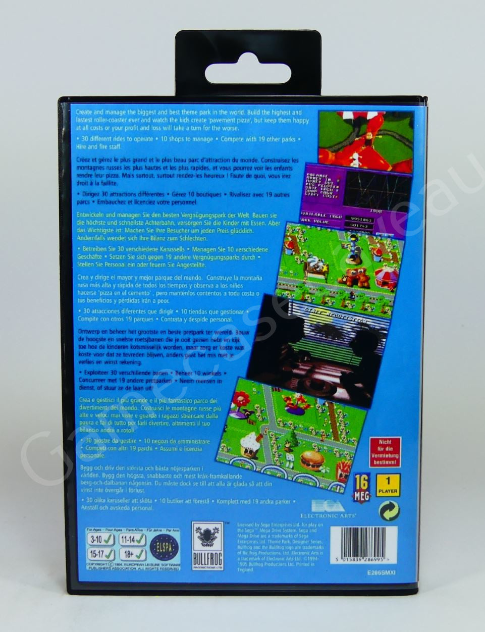 Theme Park - SMD Replacement Case