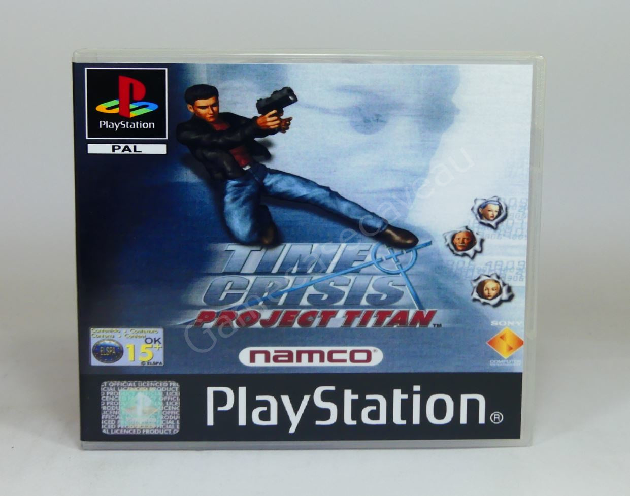 Time Crisis Project Titan - PS1 Replacement Case