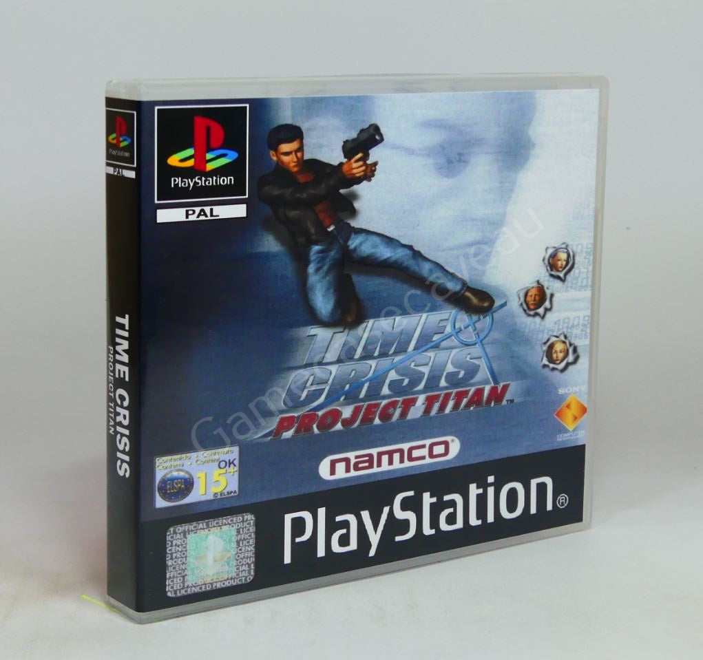 Time Crisis Project Titan - PS1 Replacement Case