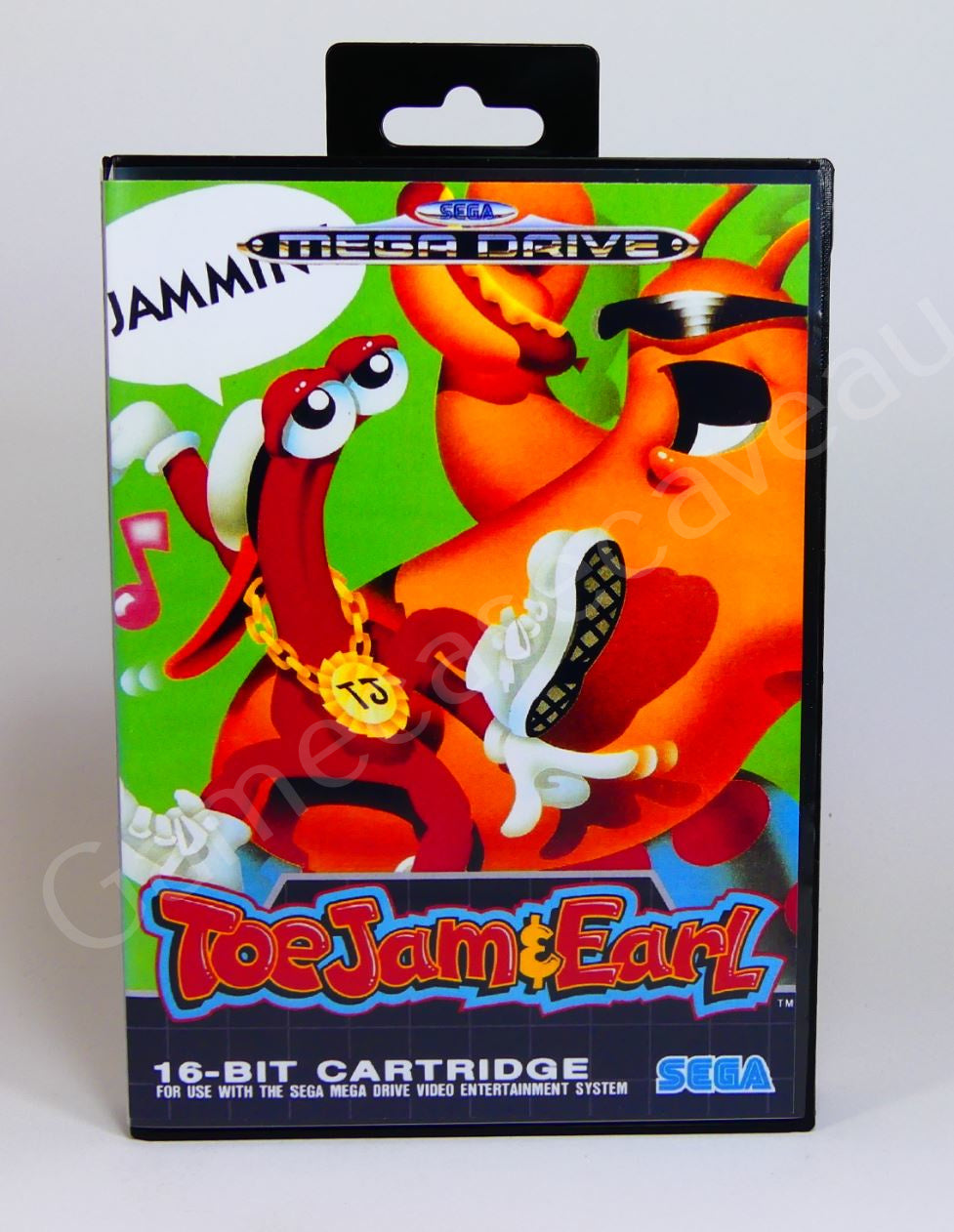 Toejam & Earl - SMD Replacement Case