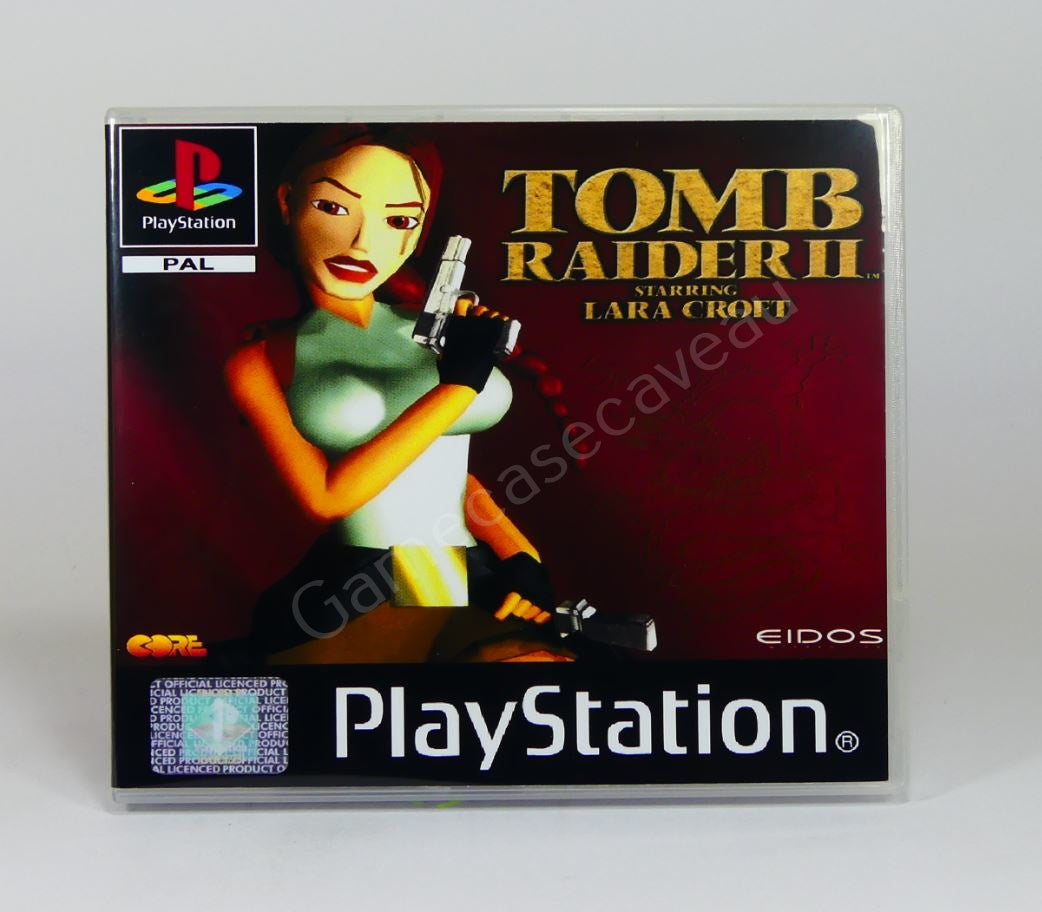Tomb Raider II - PS1 Replacement Case