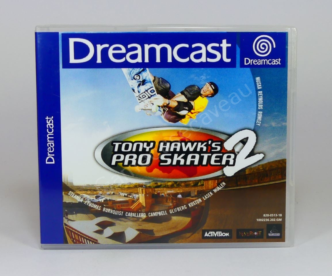 Tony Hawk's Pro Skater 2 - DC Replacement Case