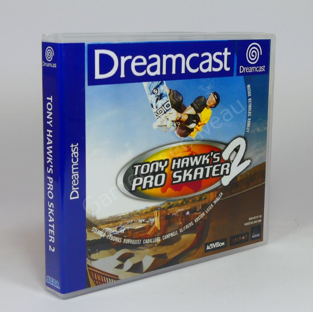 Tony Hawk's Pro Skater 2 - DC Replacement Case