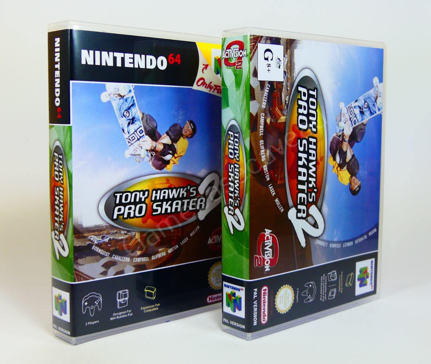 Tony Hawk's Pro Skater 2 - N64 Replacement Case
