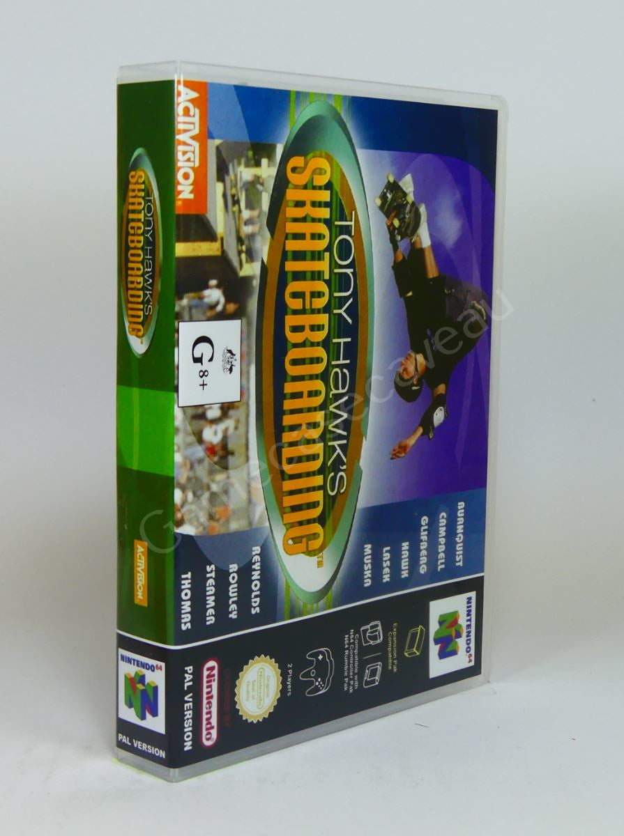 Tony Hawk's Skateboarding - N64 Replacement Case