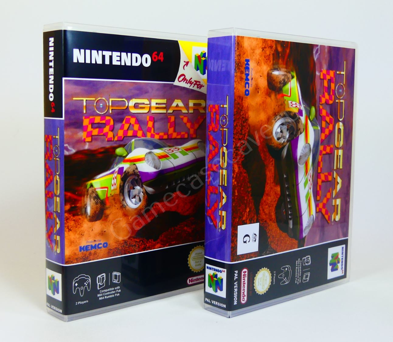 Top Gear Rally - N64 Replacement Case