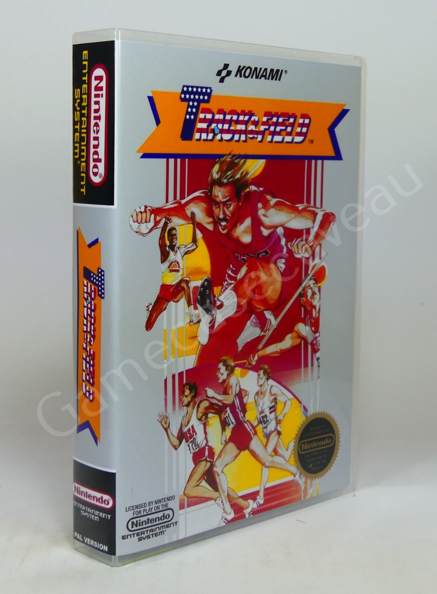 Track & Field - NES Replacement Case
