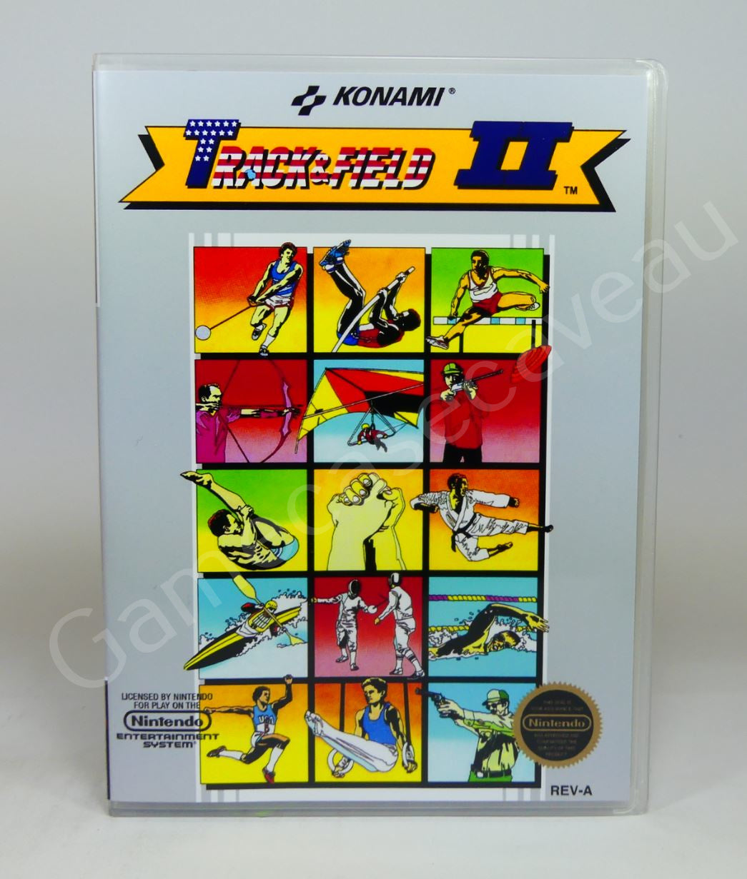Track & Field II - NES Replacement Case