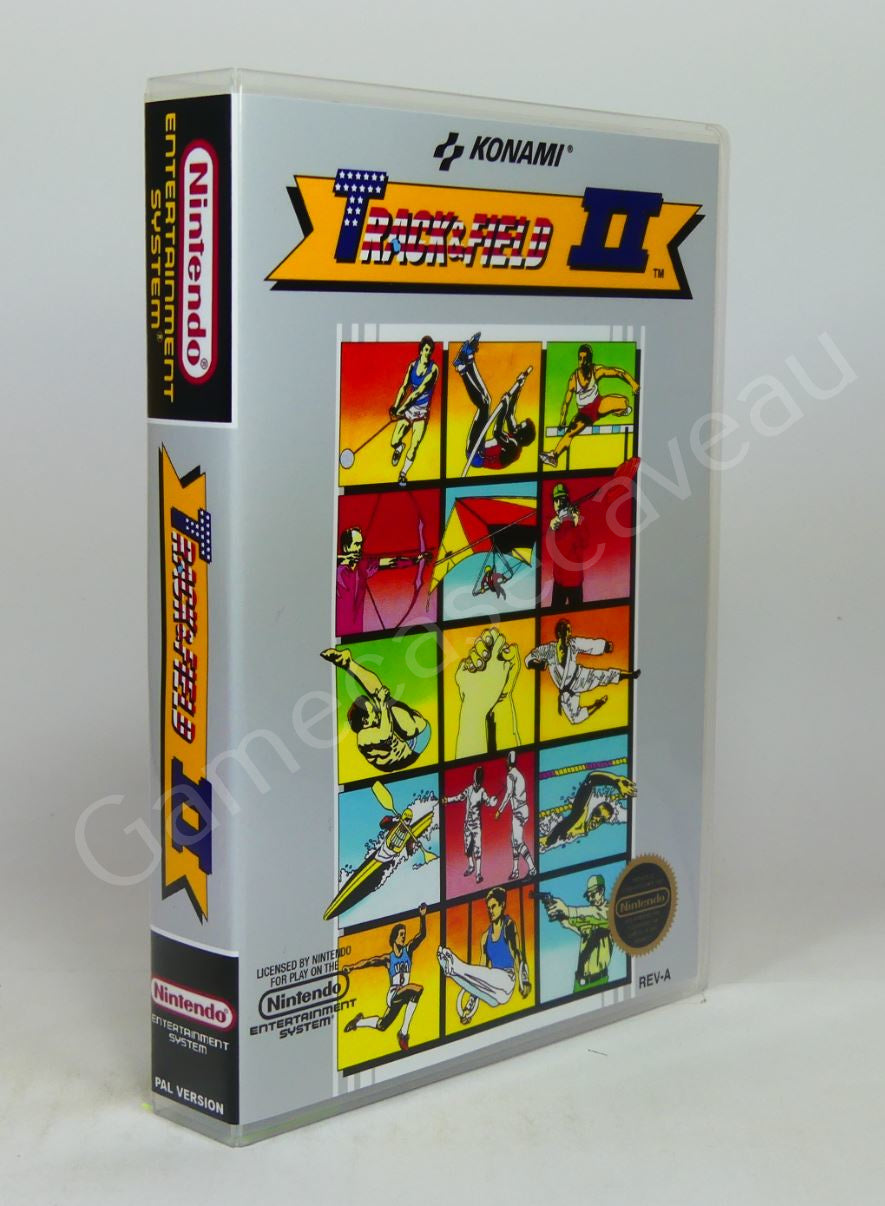 Track & Field II - NES Replacement Case