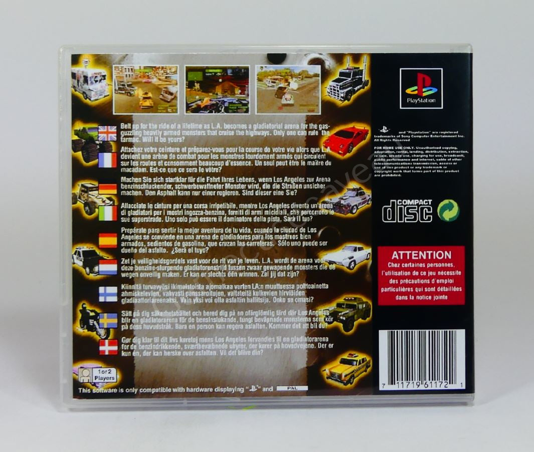 Twisted Metal - PS1 Replacement Case