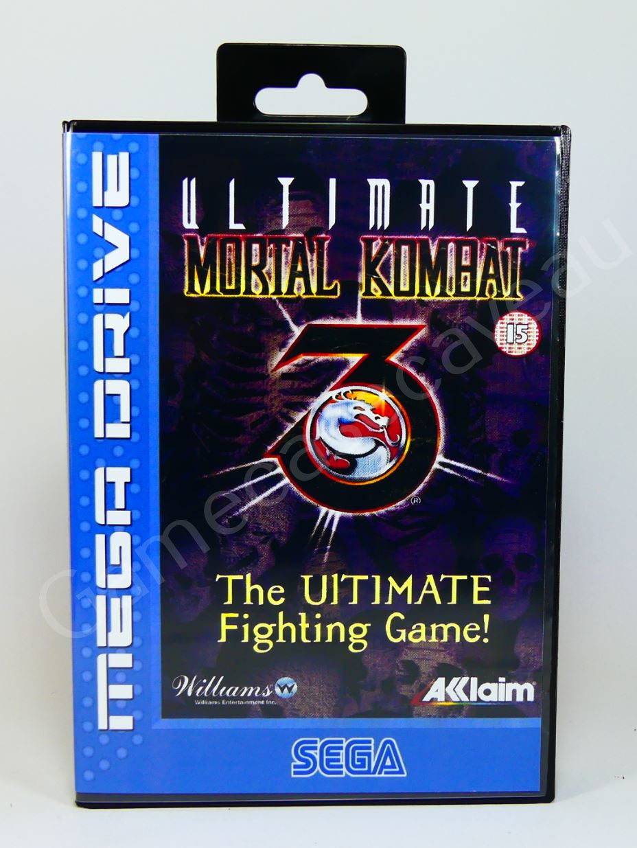 Ultimate Mortal Kombat 3 - SMD Replacement Case