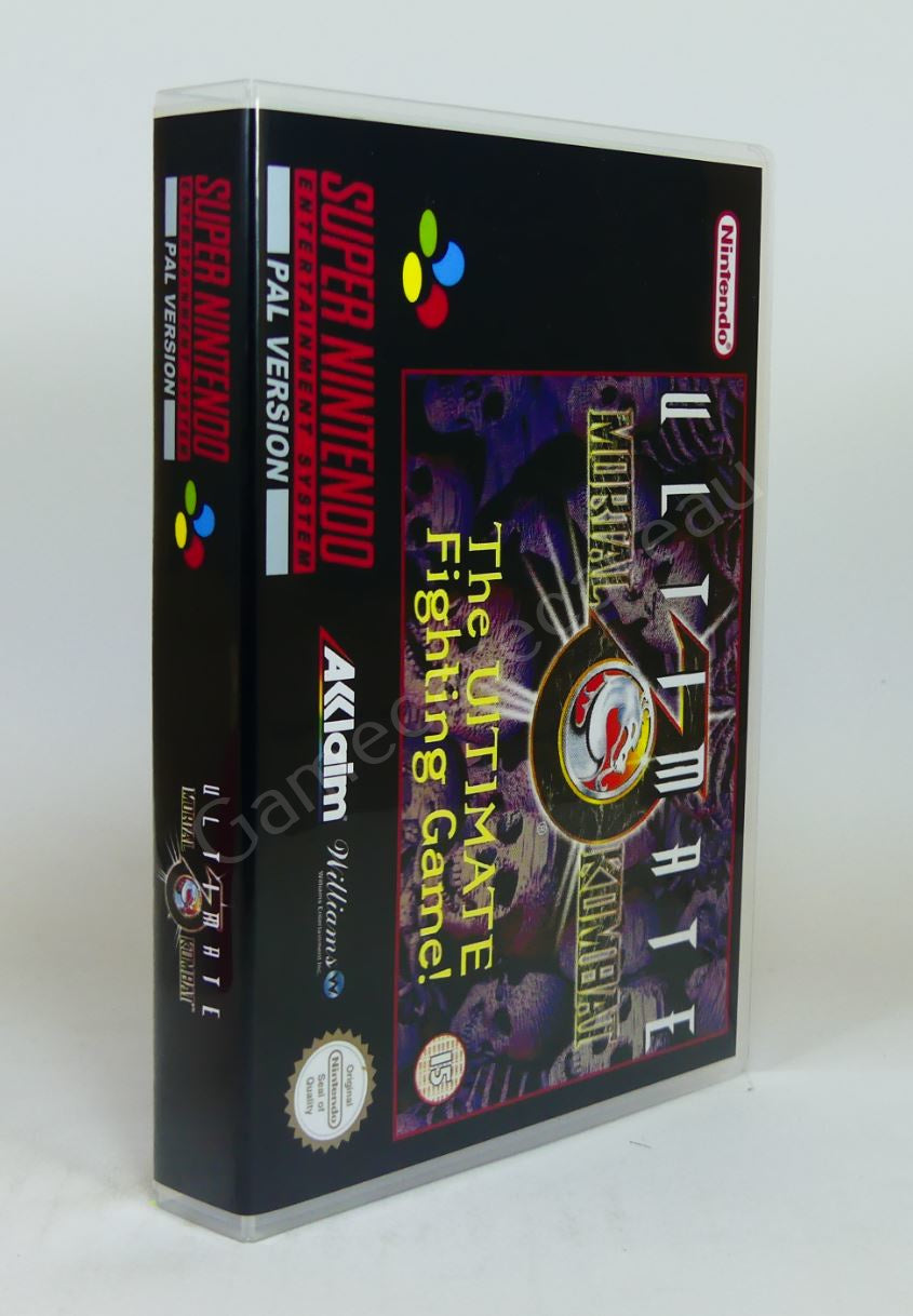 Ultimate Mortal Kombat 3 - SNES Replacement Case