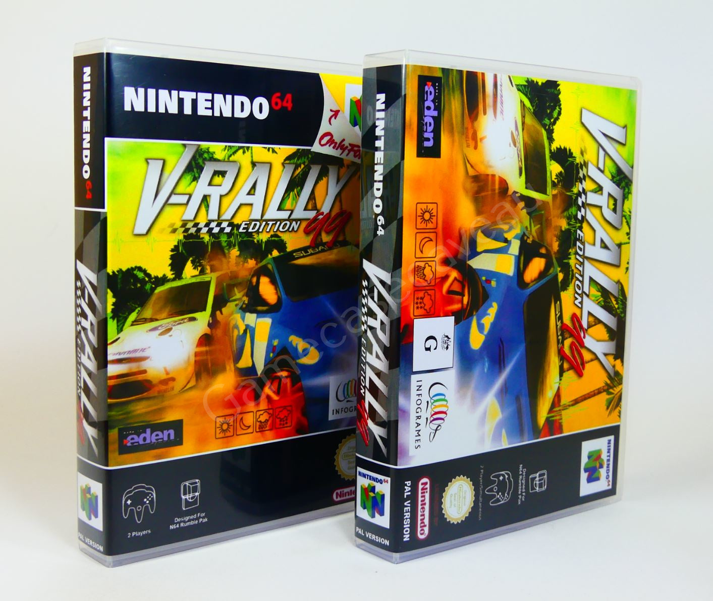 V-Rally 99 - N64 Replacement Case
