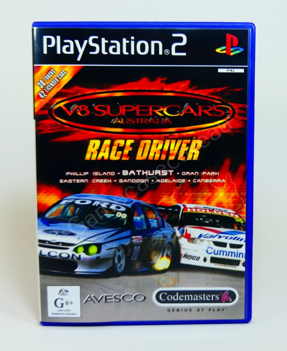 V8 Supercars - PS2 Replacement Case