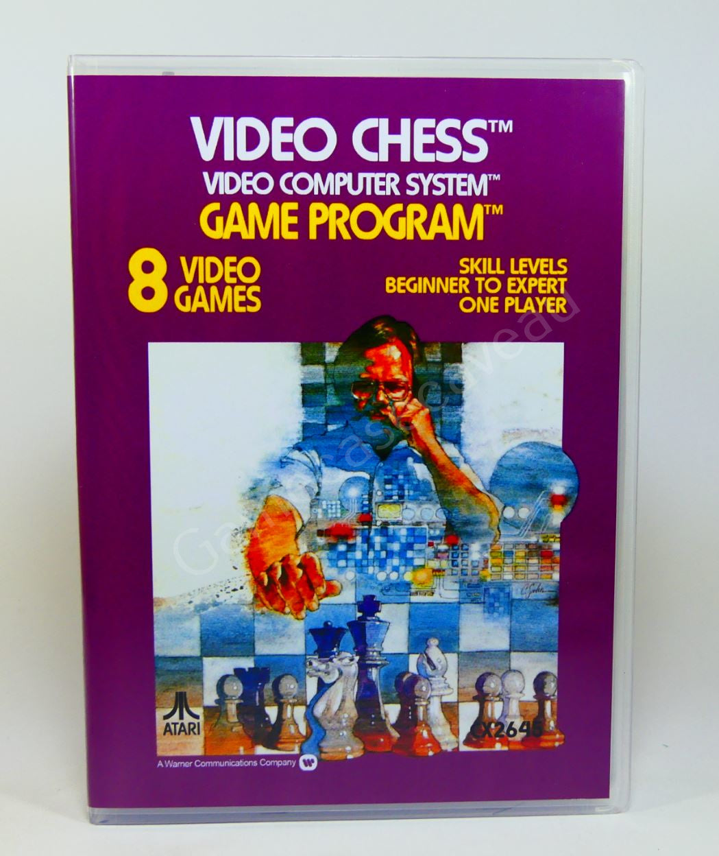 Video Chess - 2600 Replacement Case