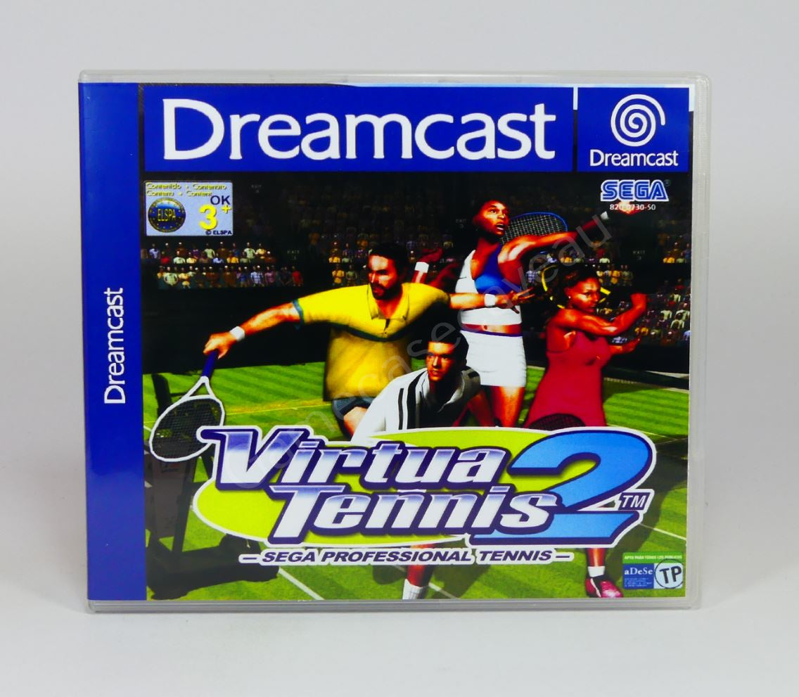 Virtua Tennis 2 - DC Replacement Case