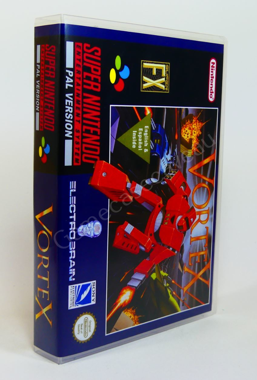 Vortex - SNES Replacement Case