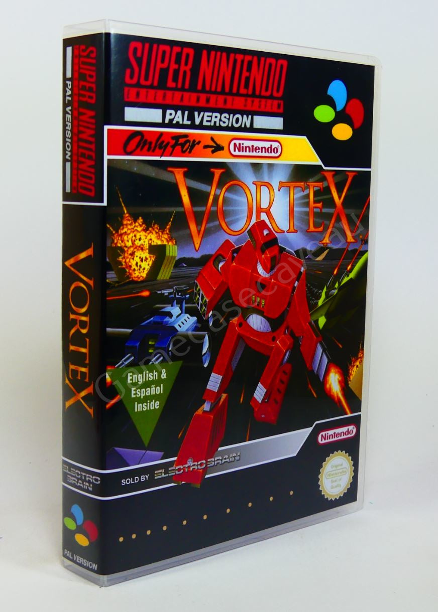 Vortex - SNES Replacement Case