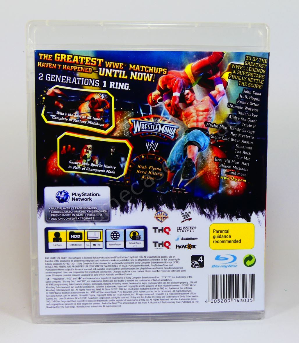 WWE All Stars - PS3 Replacement Case