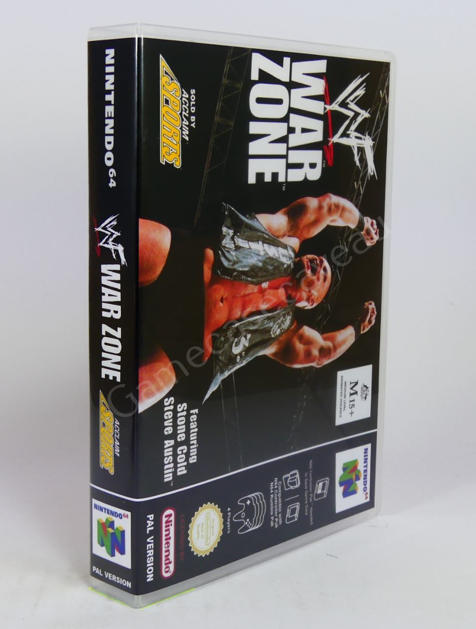 WWF War Zone - N64 Replacement Case